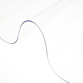 VEVOR 96 x 46 Inch Clear Table Cover Protector, 2mm Thick Clear Desk Protector Table Pads, Plastic Tablecloth Table Protector for Dining Room Tab